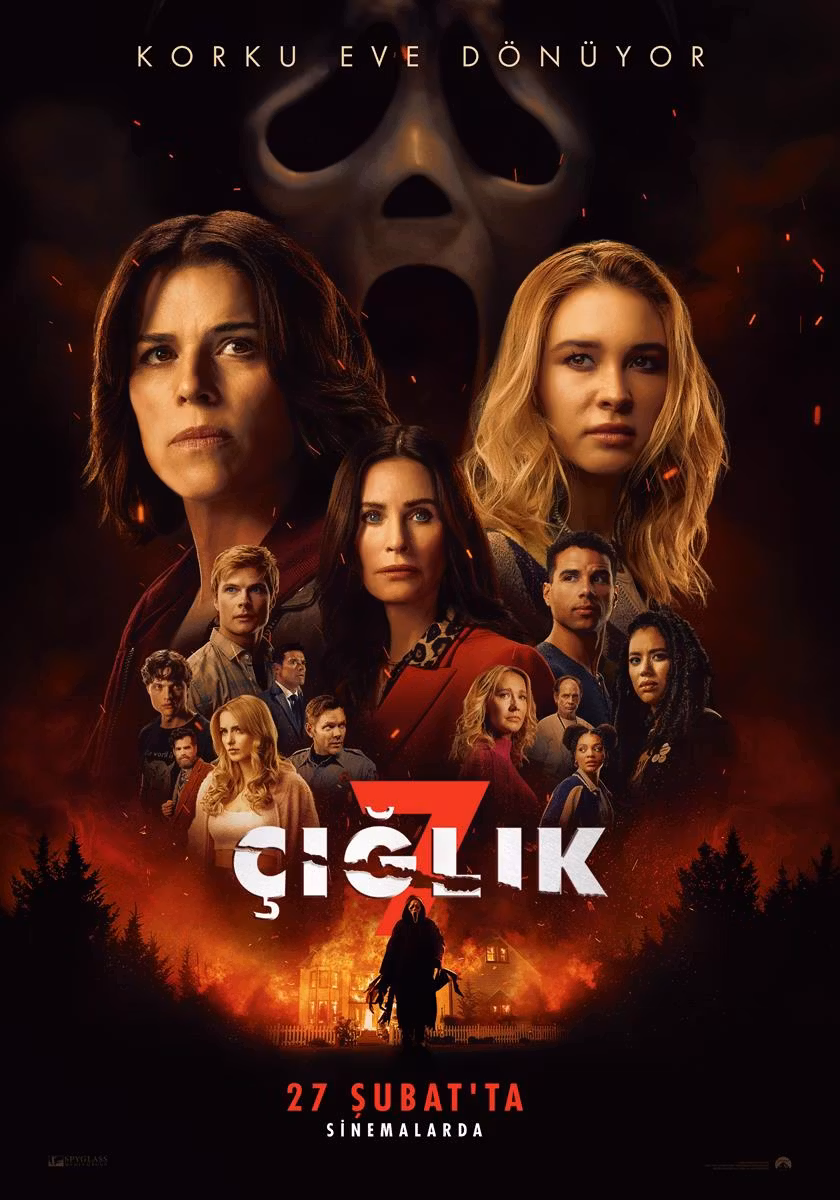 <p><strong>Çığlık 7</strong></p>
<p>Sidney Prescott’un yeni bir hayat kurduğu sakin kasabada yeni bir Hayalet Maskeli katili ortaya çıktığında, en karanlık korkuları gerçeğe dönüşür. Kızı bir sonraki hedef haline geldiğinde, Sidney ailesini korumaya kararlıdır. Ancak bunu başarmak için geçmişinin dehşetleriyle yüzleşmeli ve kanlı döngüyü sonsuza dek bitirmelidir.</p>