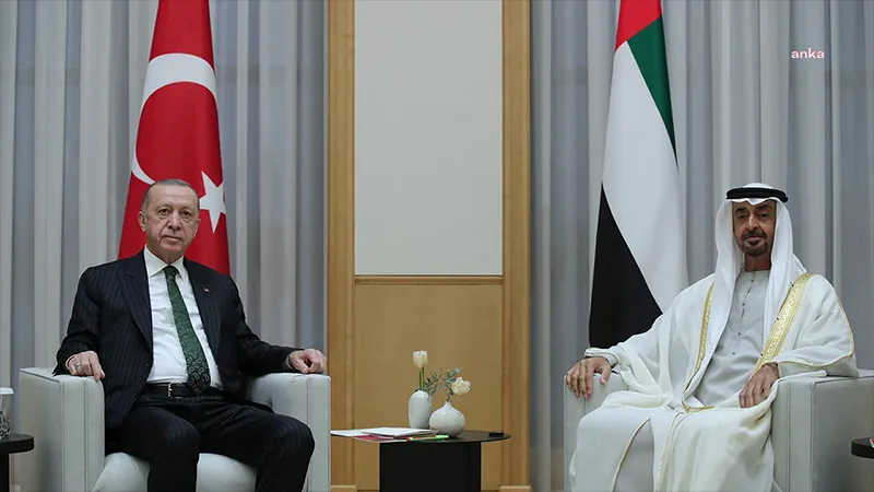 Cumhurbaşkanı Erdoğan, Birleşik Arap Emirlikleri Devlet Başkanı Al Nahyan ile telefonda görüştü