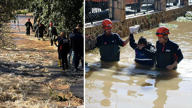 Sağanak sele dönüştü: Antalya'da yollar çöktü, yüzlerce kişi tahliye edildi