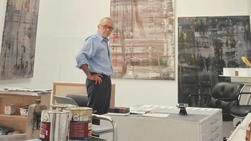 Fotoğraftan tuvale kopyalamak: Paris’te bir Alman ‘Gerhard Richter’