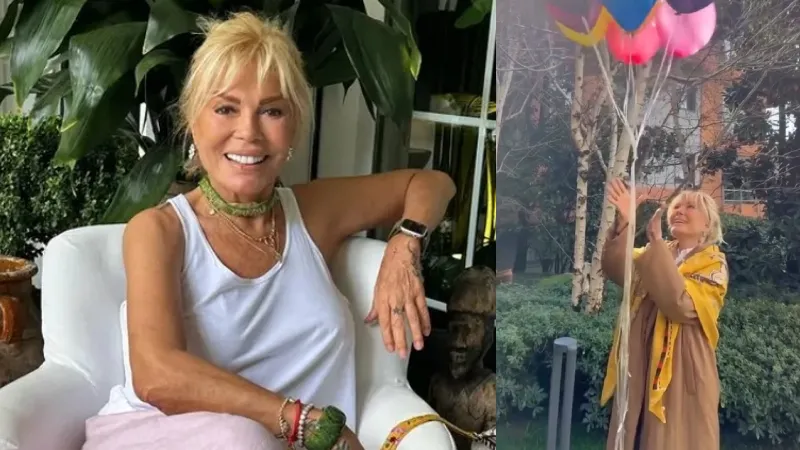 Kanserle savaşıyordu: Semiramis Pekkan balon uçurarak güzel haberi duyurdu