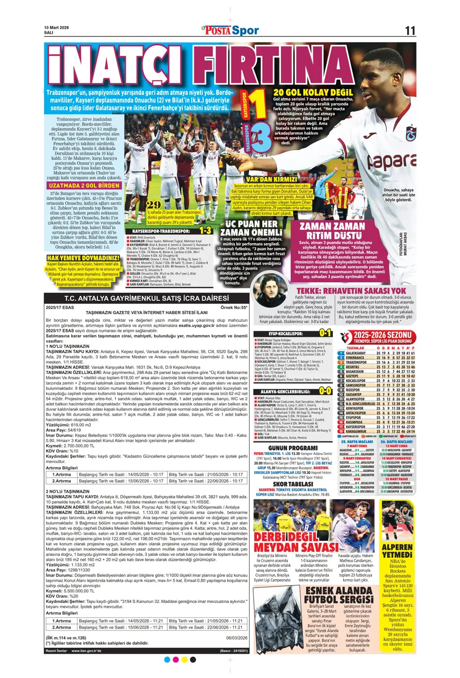 "Tedesco'nun eleştirdiği 5 Fenerbahçeli"  | Günün spor manşetleri