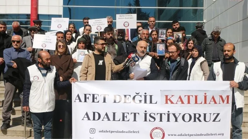 Depremde hayatını kaybedenlerin yakınları ceza indirimine tepki gösterdi: Bir insanın canı bu kadar mı kıymetsiz?