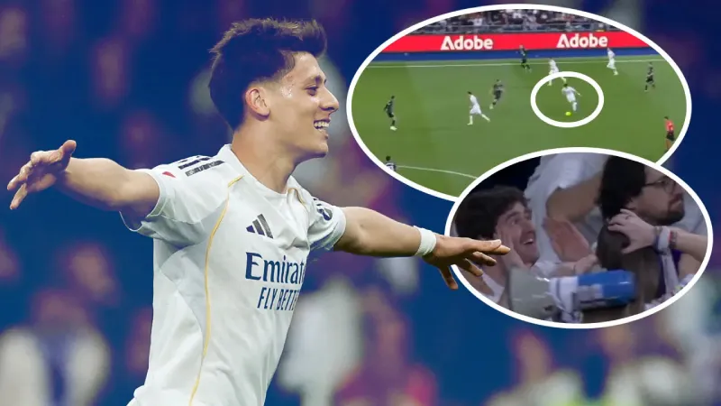 Arda Güler, kendi yarı sahasından inanılmaz bir gol attı: La Liga tarihine geçti!