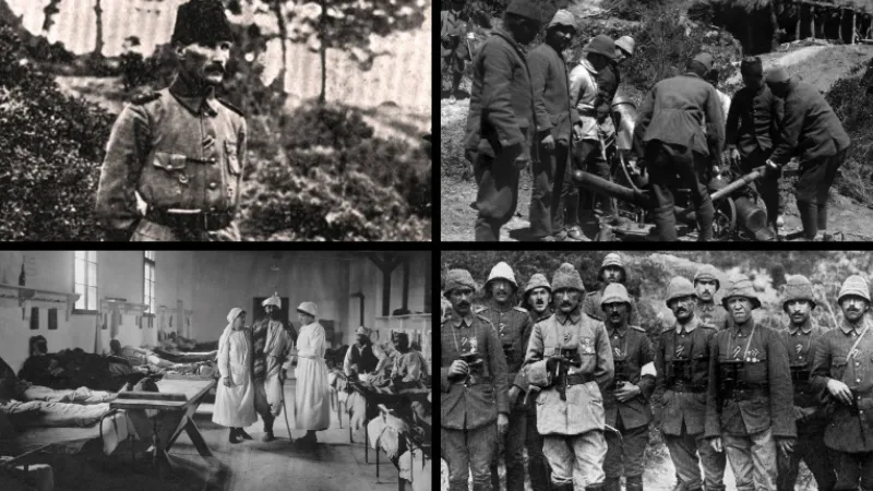 Çanakkale Zaferi'nin 111. yıldönümünde tarihin tozlu sayfalarından kareler