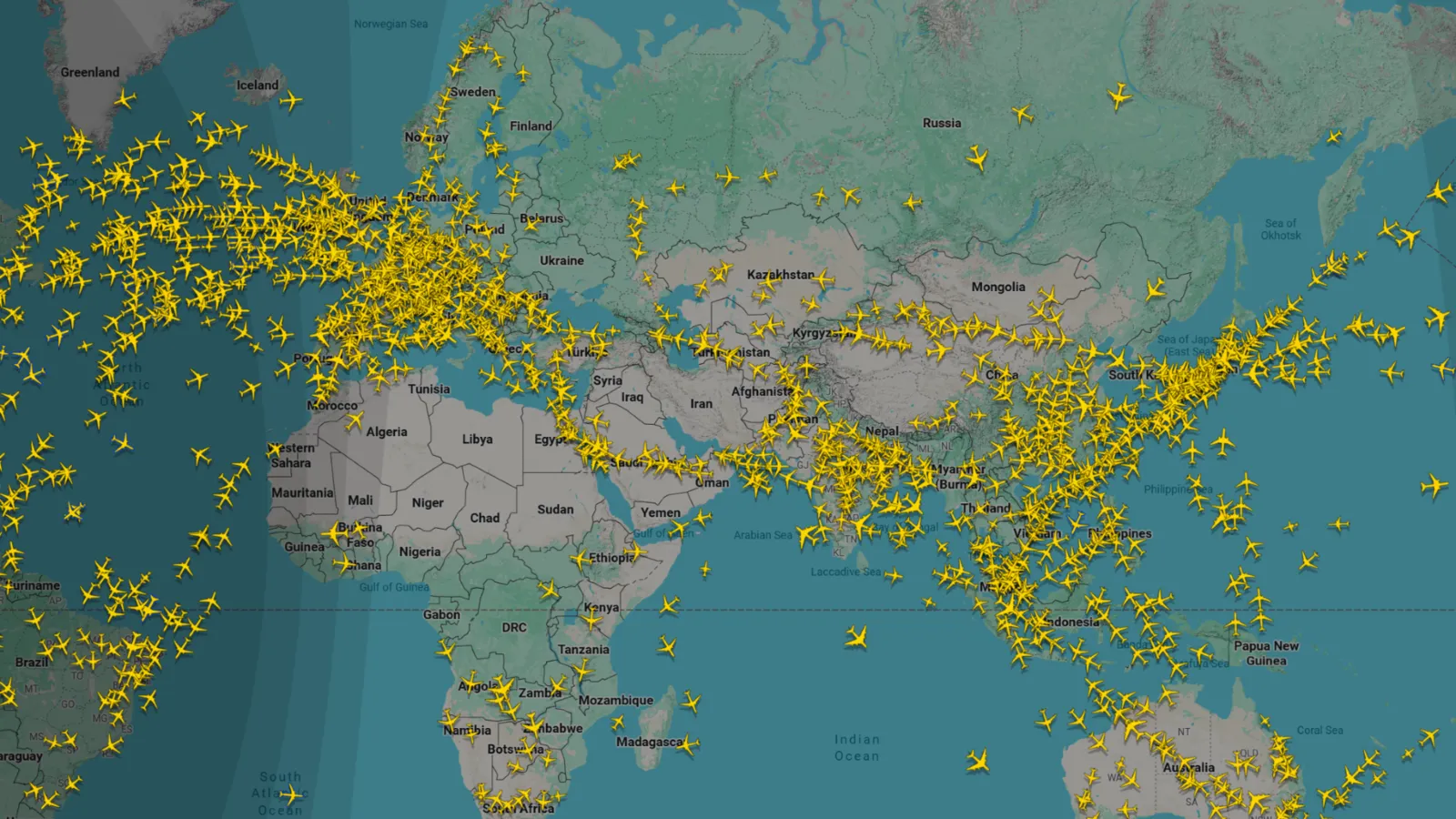 Savaş, rotaları değiştirdi; hava trafiğinde Türkiye öne çıktı