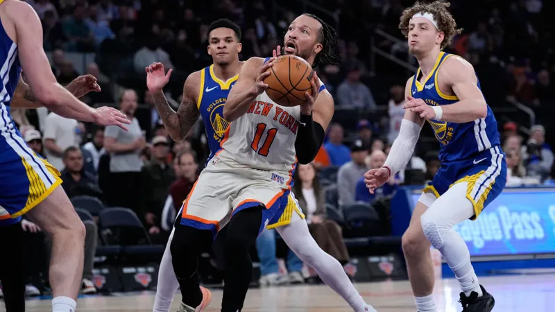 NY Knicks, Golden State Warriors'a geçit vermedi