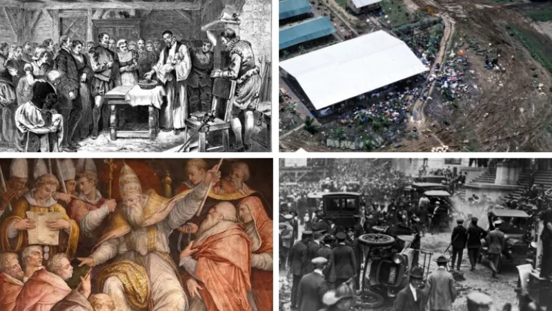 Roanoke Kolonisi’nin esrarengiz kayboluşundan devasa patlamalara: İşte tarih derslerinde hiç öğretilmeyen 9 gizemli olay!