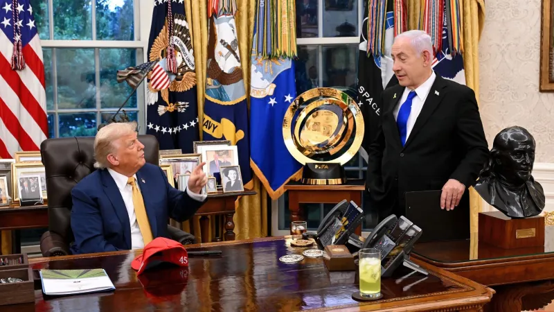İsrail Başbakanı Netanyahu bir yıl içinde yedi kez Beyaz Ev'i ziyaret etti!