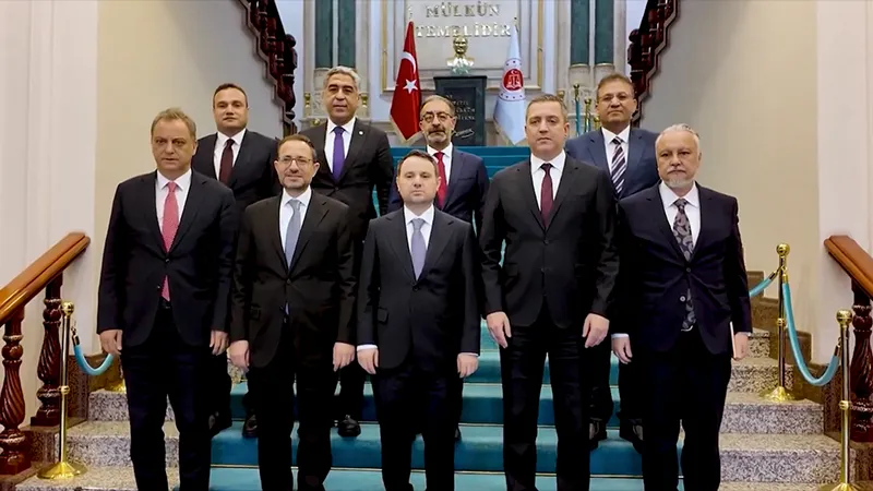 TBB Başkanı Erinç Sağkan ile görüşen Adalet Bakanı Akın Gürlek: Adalet camiamızın taleplerini karşılamaya yönelik çalışmalarımızı sürdüreceğiz
