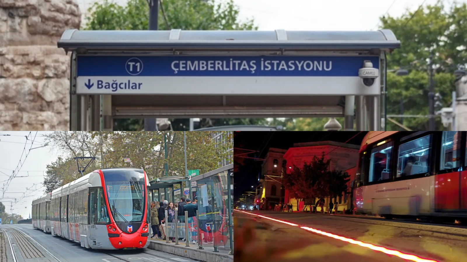 Yüzyıllık atıf: İşte Çemberlitaş’ta tramvayı