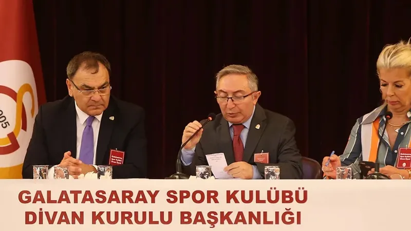 Galatasaray'da Divan Kurulu Başkanı seçiliyor
