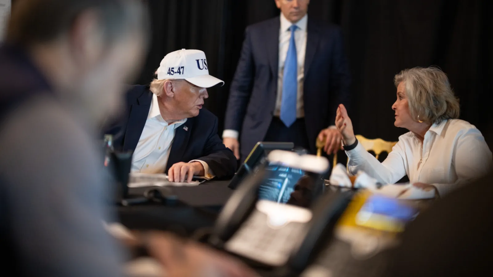 ABD Başkanı Donald Trump, İran’a saldırıları böyle izlemiş!