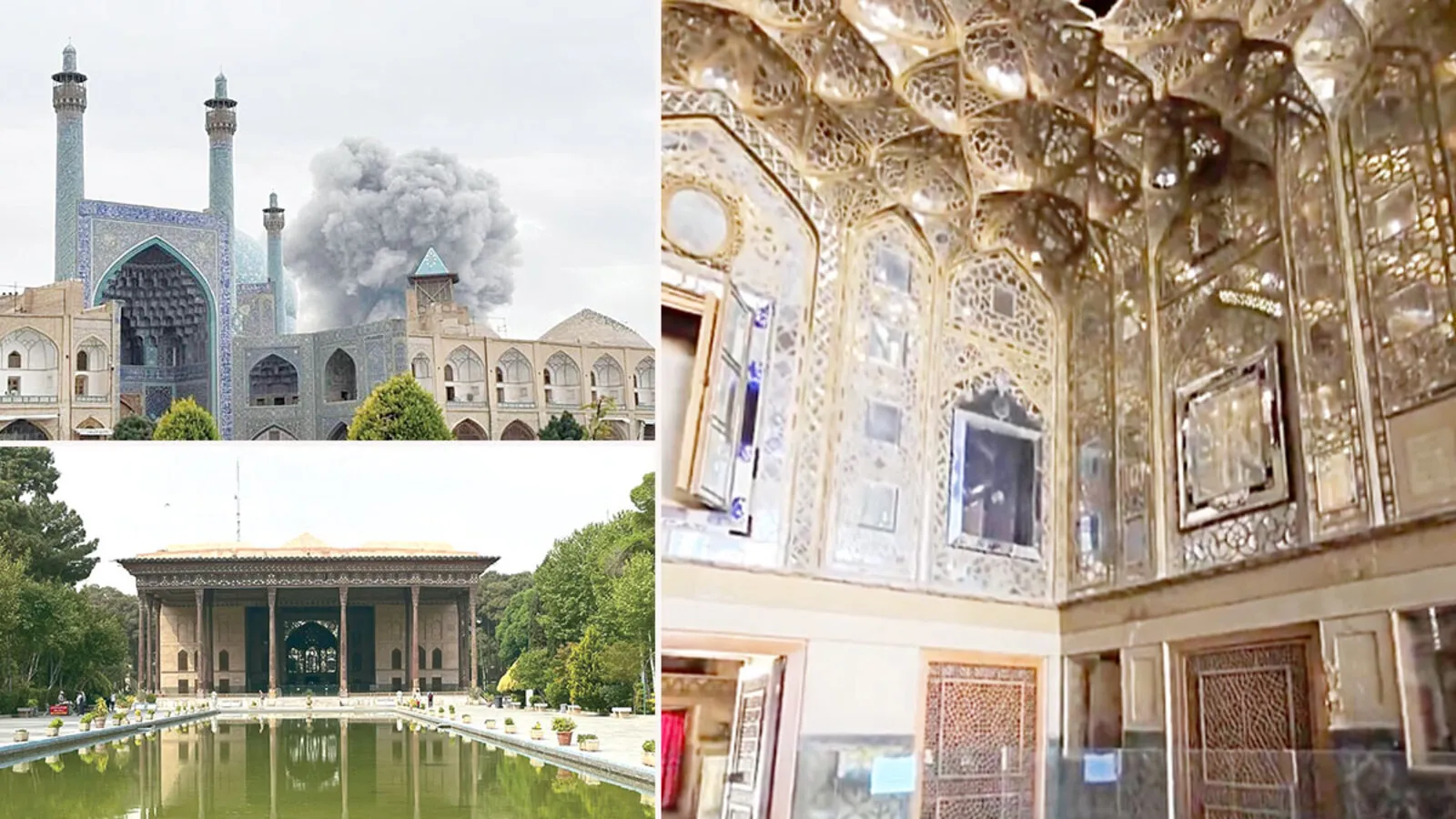 İran medyası duyurdu: İsfahan’daki UNESCO mirası yapılarda hasar!