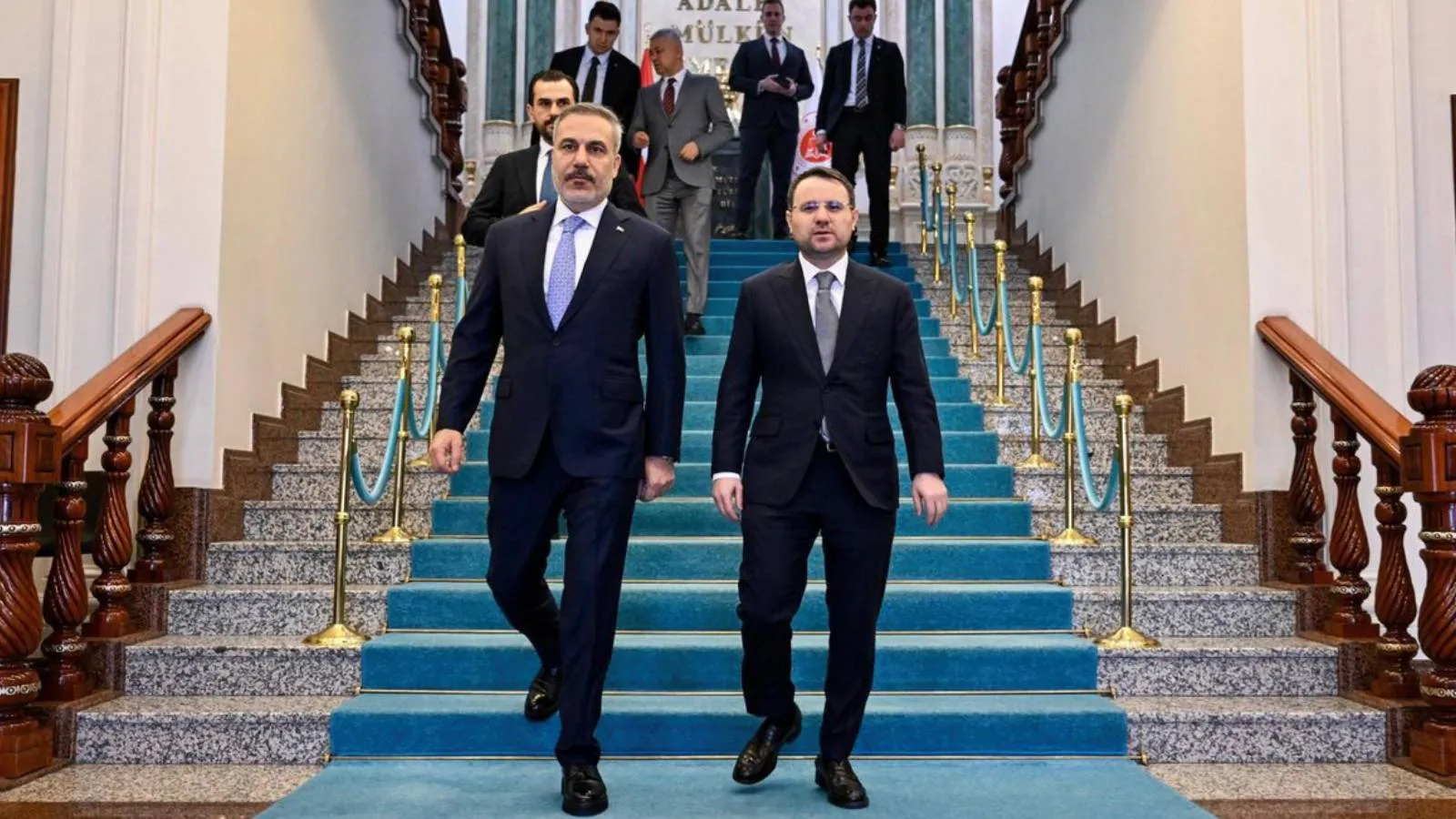 Bakan Fidan'dan, Bakan Gürlek'e ziyaret