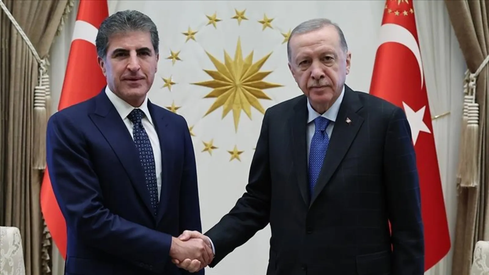 Cumhurbaşkanı Erdoğan, konutuna saldırı düzenlenen Neçirvan Barzani'yi aradı; saldırıyı kınadı