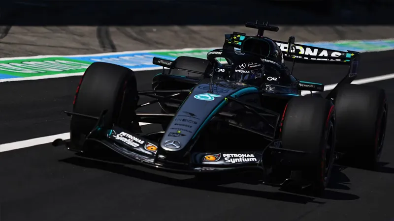 F1'de antrenman turlarının en iyisi Mercedes
