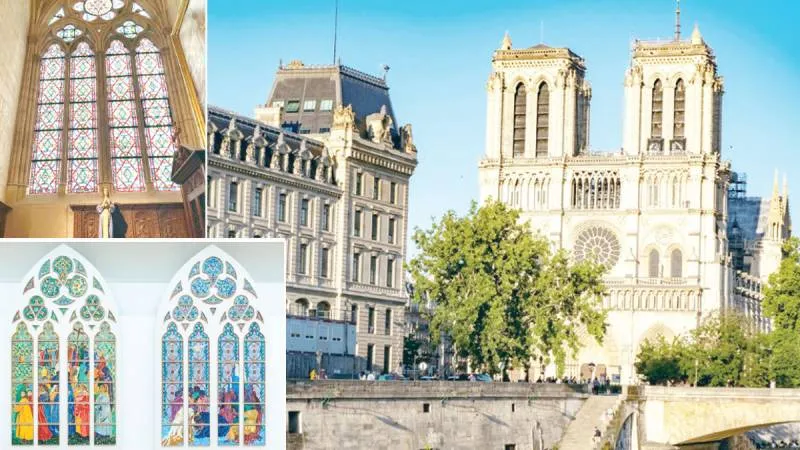 Notre Dame’da vitray tartışması büyüyor: Yangından kurtulan vitraylar, restorasyonla değiştirilecek!