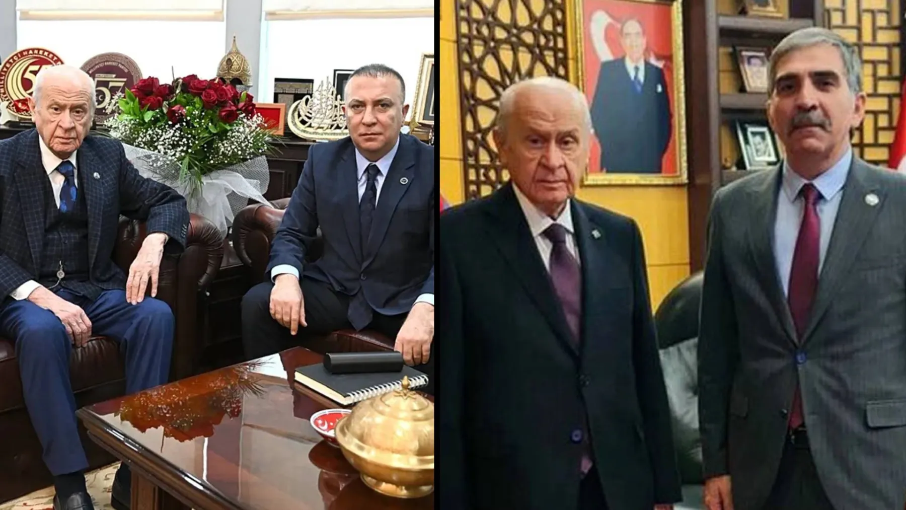 Devlet Bahçeli - İzzet Ulvi Yönter / Devlet Bahçeli - Eyyup Yıldız