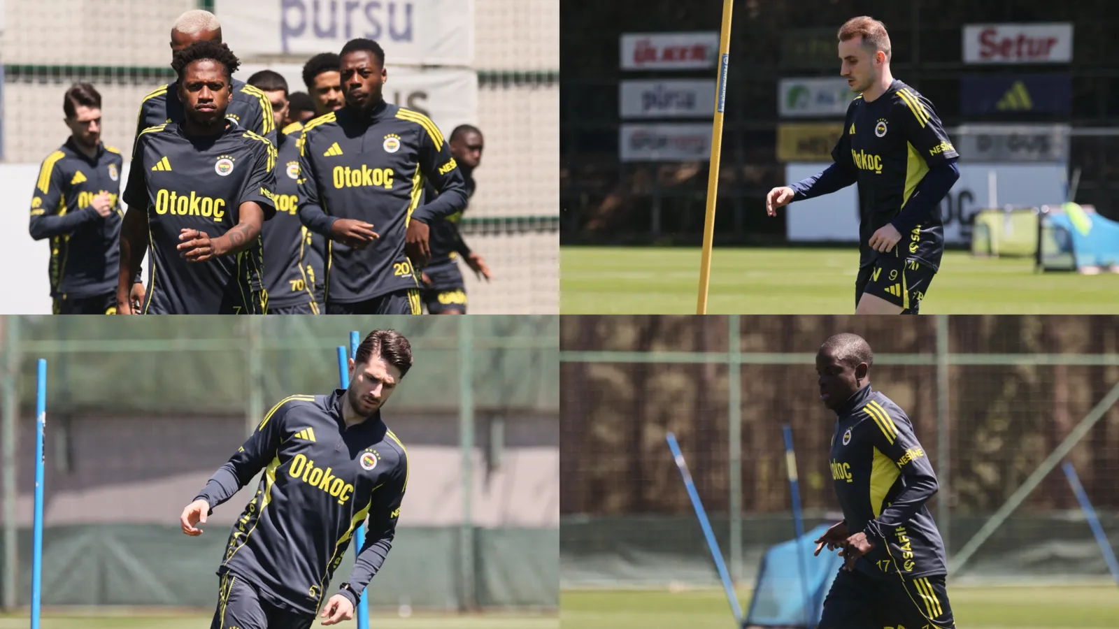 Fenerbahçe'de Tedescosuz ilk antrenman