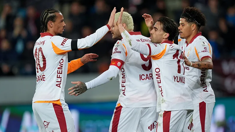 İstatistiklerde de Galatasaray lider