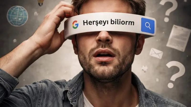 Google'dan önce bilmiyorduk, Google'dan sonra da bilmiyoruz