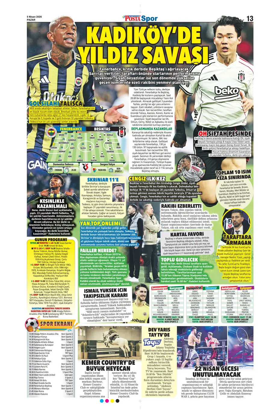 "Fırtına zirveyi karıştırdı" | Günün spor manşetleri