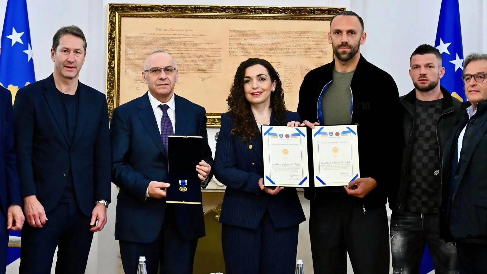 Kosova Milli Futbol Takımı’na, Cumhurbaşkanlığı Liyakat Madalyası