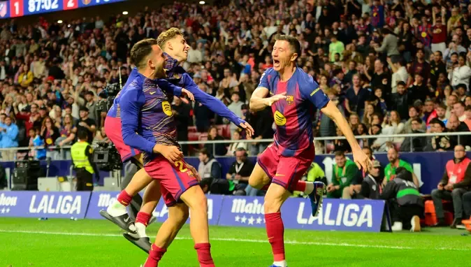 RT @T24spor: Barça'dan şampiyonluk yolunda bir adım daha