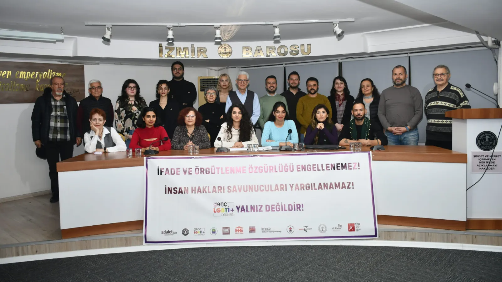 İnsan hakları örgütlerinden Genç LGBTİ+ Derneği ve hak savunucuları için ortak çağrı: Yargısal tacize son verilsin!