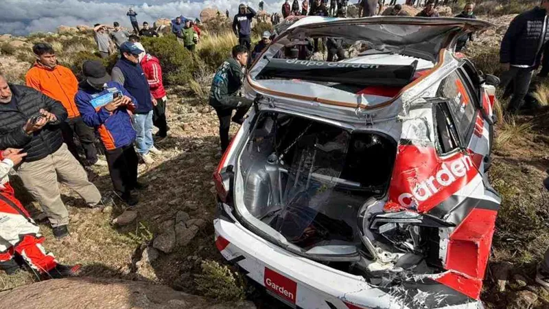 Güney Amerika Rallisi'nde facia; 1 ölü, 3 yaralı