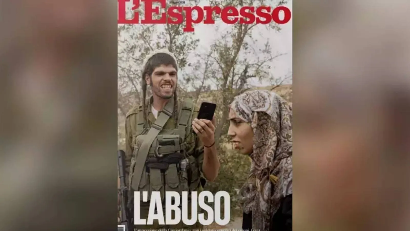 L’Espresso kapağında yer alan Filistinli kadın: Bu fotoğraf, yaşadığımız acıyı görünür kıldı