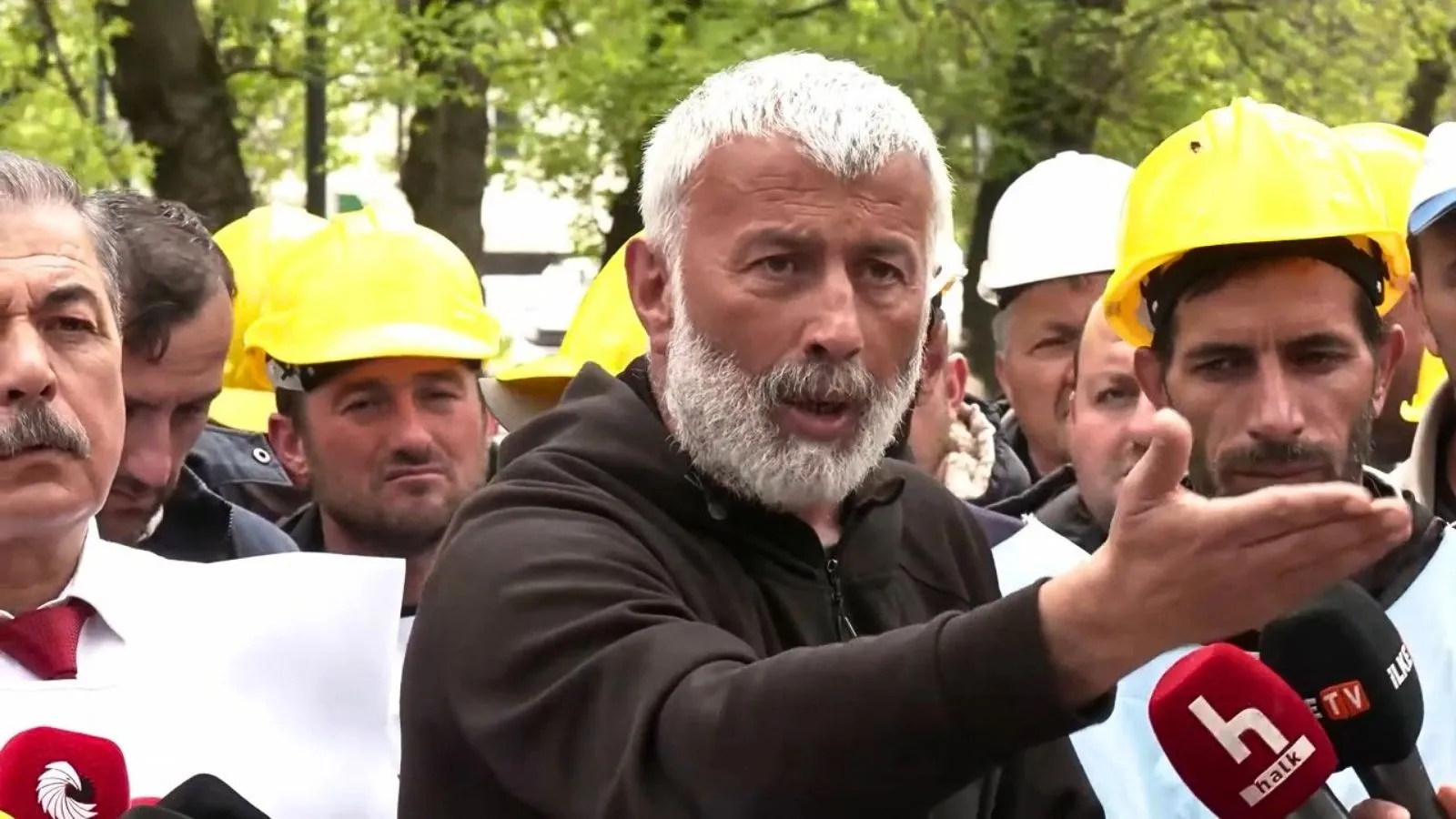 Madencilerin konaklama tartışmasında Başaran Aksu’dan Çankaya Belediyesi’ne yanıt: Akşamdan sabaha istemiştik, tuvalet son gün açıldı!