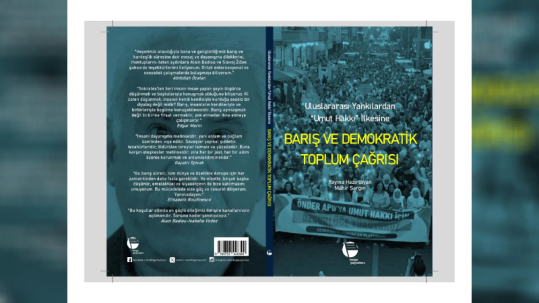 Abdullah Öcalan’ın ‘Demokratik Toplum çağrısı’ ve ‘Umut Hakkı’ kitaplaştı