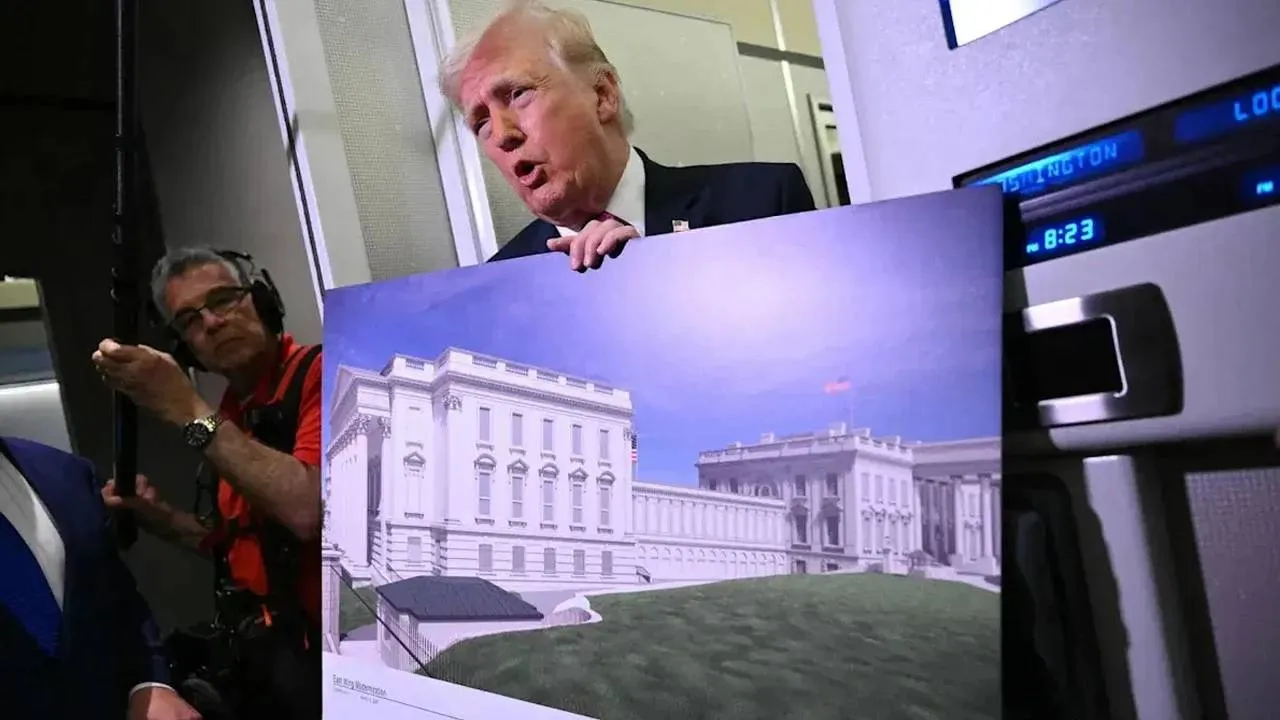 Mahkeme kararıyla durdurulmuştu; Trump'ın ekibi Beyaz Saray'a balo salonu inşasının durdurulmasının "güvenlik riski" oluşturduğunu savundu