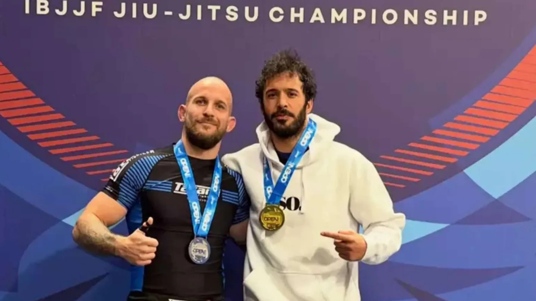 Barış Arduç, Milano'da Jiu-Jitsu şampiyonu oldu