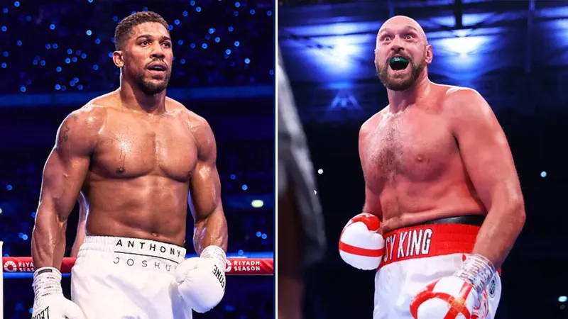 Eski iki şampiyonun dev randevusu için imzalar atıldı; Anthony Joshua-Tyson Fury