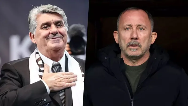 Beşiktaş'ta Serdal Adalı ve Sergen Yalçın arasında kritik toplantı