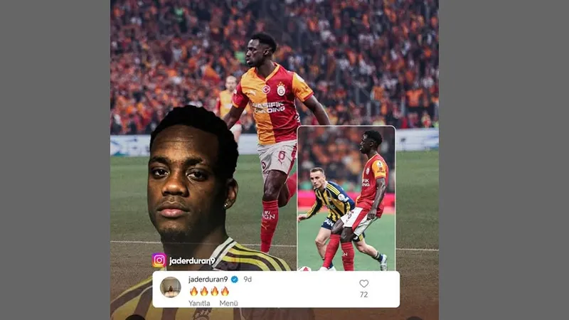 Jhon Duran, Fenerbahçe taraftarını çıldırttı