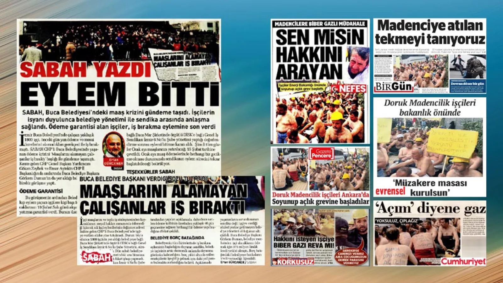 Faruk Bildirici: İktidar medyası bir yerden talimat almışçasına madencilerin hak arama mücadelesini yok saydı!