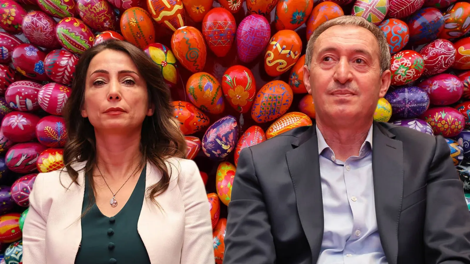 DEM Parti Eş Genel Başkanları'ndan Paskalya mesajı: 

 