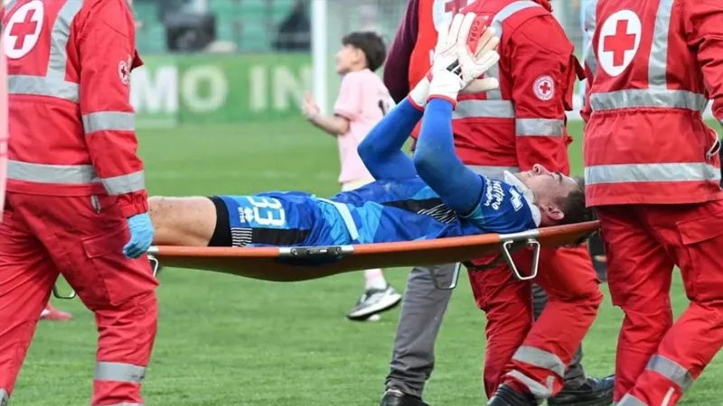 İtalya'da Serie B'de inanılmaz olay; kaleci Klinsmann'ın boynu kırıldı
