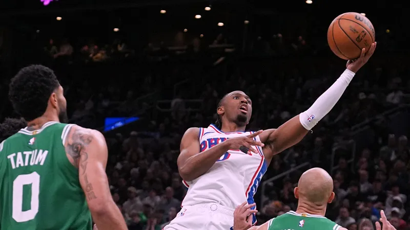 Philadelphia 76ers deplasmanda Boston Celtics'i yıktı