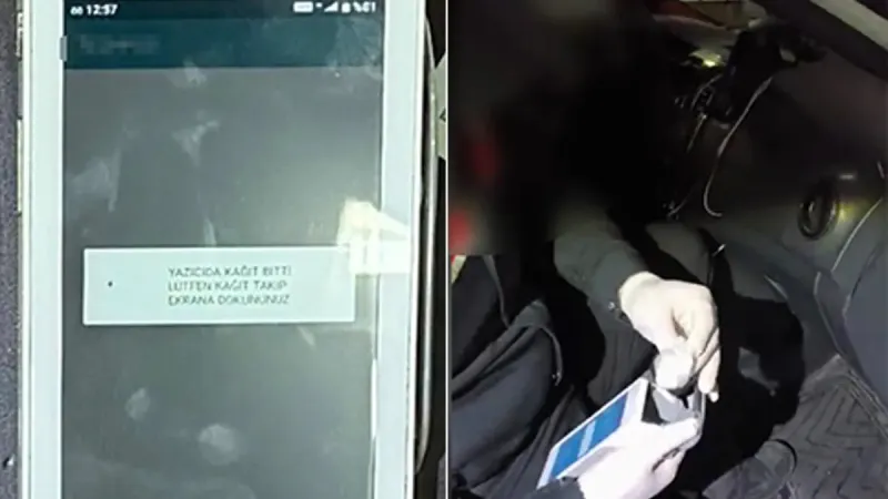 "Kağıt bitti" yazan POS cihazından kokain çıktı: 3 kişi gözaltında!
