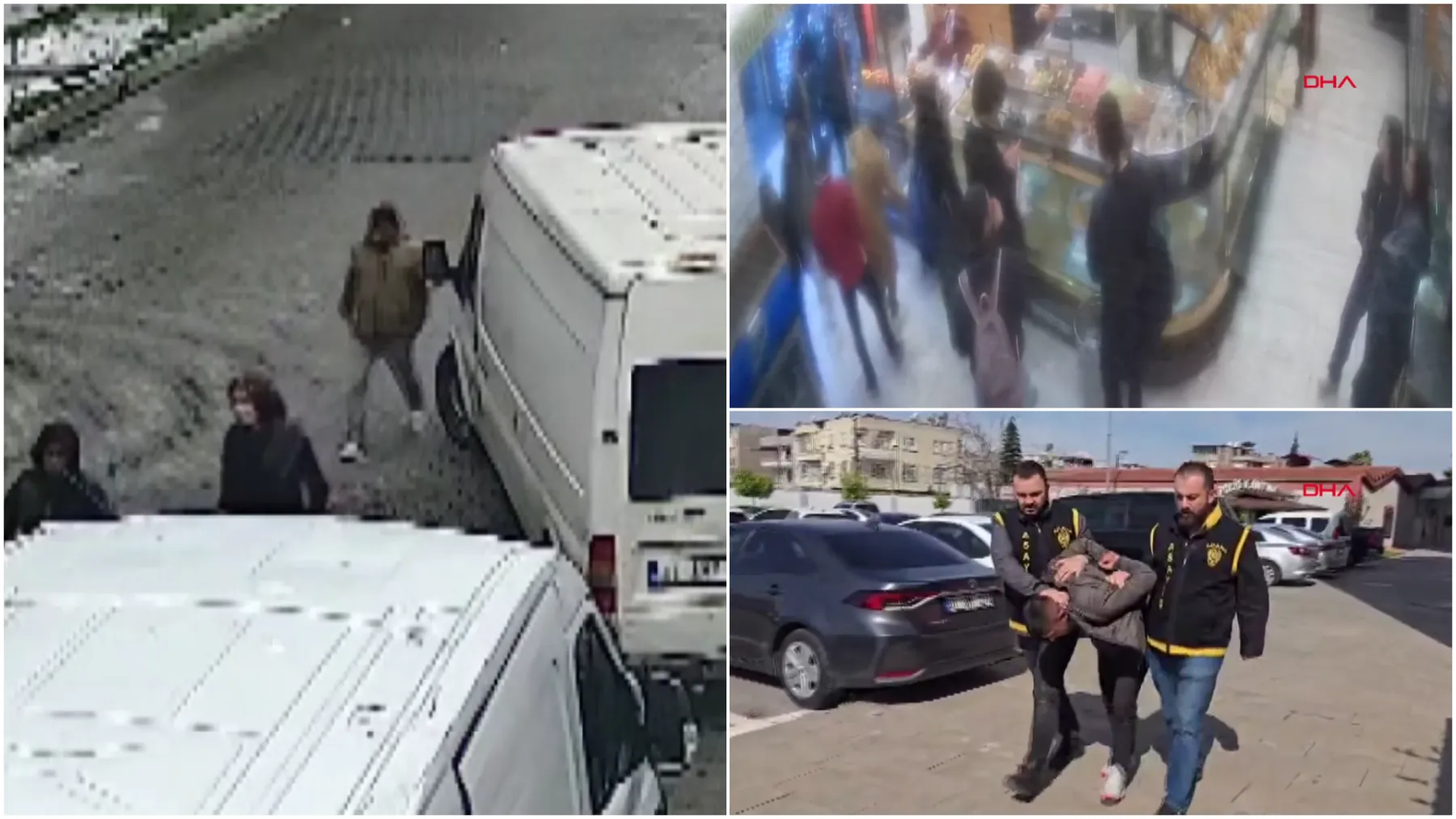 Yankesicilik yaparken güvenlik kamerasına yakalandı: Cep telefonu görünce dayanamıyorum!