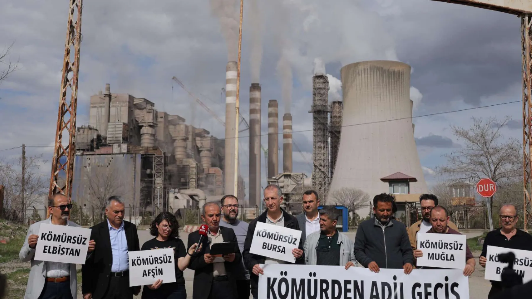 Çevre örgütlerinden Afşin-Elbistan termik santrali için "Kömürsüz bir gelecek mümkündür ve acildir!" çağrısı