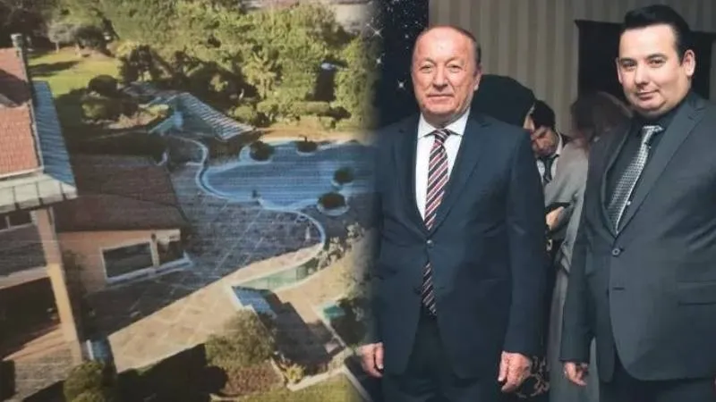 İş insanı Yüksel Mermer ile oğlu arasında "dron" krizi: Oğlum evimi görüntüledi!
