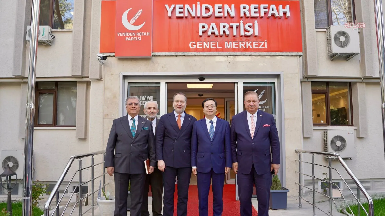 Çin Komünist Partisi, Yeniden Refah Partisi'ni ziyaret etti