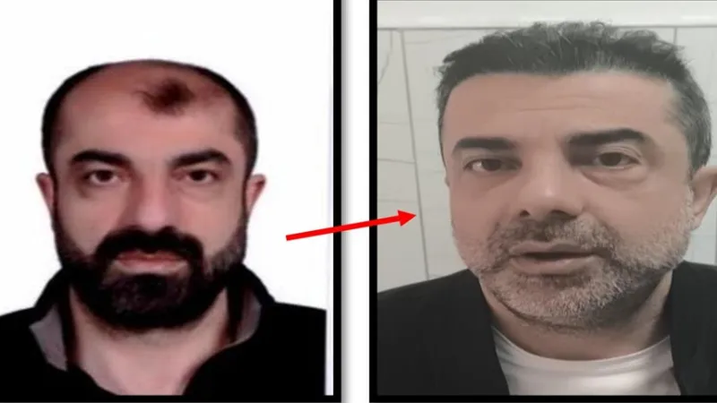 Cinayete azmettirmekten aranan şüpheli, ameliyatla yüzünü değiştirmiş
