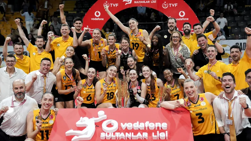 Sultanlar Ligi'nde şampiyon Vakıfbank!